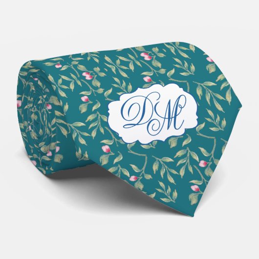 Harbour Blue Wedding Keepake Neck Tie Krawatte (Gerollt)