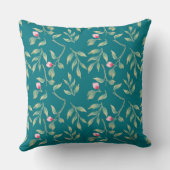 Harbour Blue Wedding Keepsake Throw Pillow Kissen (Rückseite)