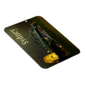 Harbour Bridge at Night, Sydney, Australien Magnet (Rechte Seite)