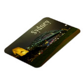 Harbour Bridge at Night, Sydney, Australien Magnet (Linke Seite)