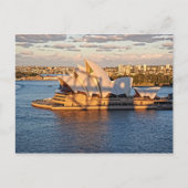 Harbour Bridge Shadow auf der Sydney Oper Postkarte (Vorderseite)