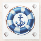 Harbour Charm! Glasuntersetzer (Vorderseite)