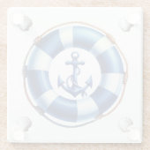 Harbour Charm! Glasuntersetzer (Rückseite)