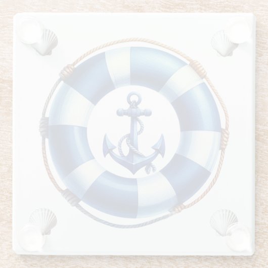 Harbour Charm! Glasuntersetzer (Rückseite)