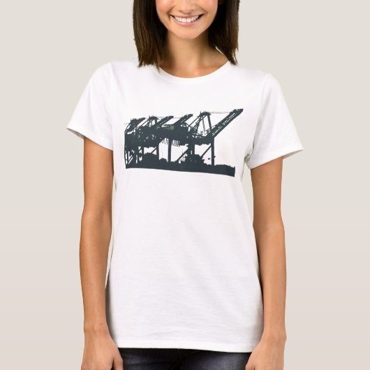 Harbour Cranes Bella Langärmeliges Shirt (Vorderseite)