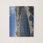 Harbour, Findochty, Moray, Schottland, Vereinigtes Puzzle (Vertikal)