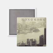 Harbour Hong Kong Magnet (Vorderseite/Rückseite)