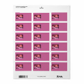 Harbour Hues Address Labels Adressaufkleber (Vorne)