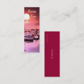 Harbour Hues Lesezeichen Business Cards Mini Visitenkarte (Vorne/Hinten)