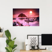 Harbour Hues Painted Poster (Heimbüro)