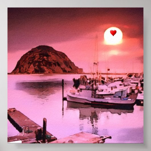 Harbour Hues Poster (Vorne)