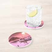 Harbour Hues Sandstone Untersetzer (Seite)