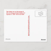 Harbour Inn der 40er Jahre Postkarte (Rückseite)