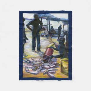 Harbour Island, Bahamas Fleecedecke