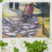 Harbour Island, Bahamas Handtuch (Gefaltet)