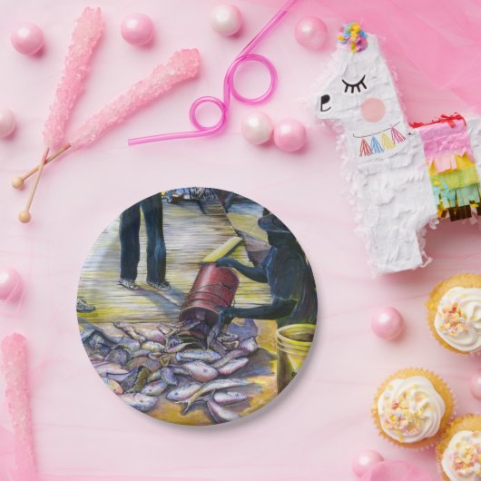 Harbour Island, Bahamas Pappteller (Party)