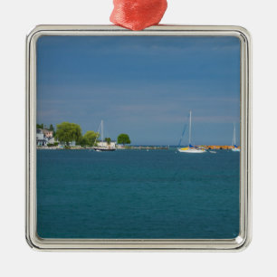 Harbour Mackinac Island Ornament Aus Metall