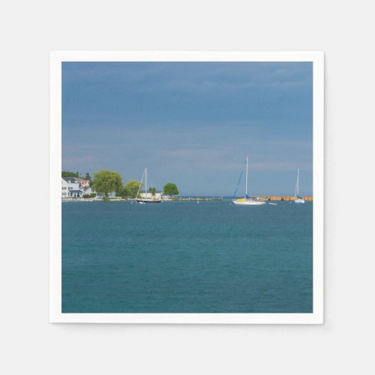 Harbour Mackinac Island Serviette (Vorderseite)