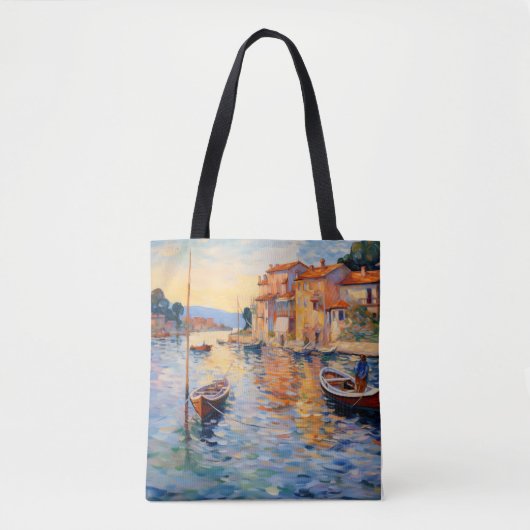 Harbour Neo-Impressionismus Tasche (Vorderseite)