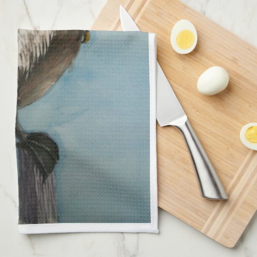 Harbour Pelican Handtuch (Viertel Falte)