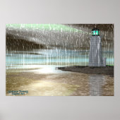 Harbour Rain Poster (Vorne)