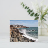 Harbour Rocky Coastline, Maine Postkarte (Stehend Vorderseite)