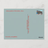 Harbour Rocky Coastline, Maine Postkarte (Rückseite)