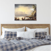 Harbour Scene Leinwanddruck (Insitu (Schlafzimmer))