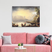 Harbour Scene Leinwanddruck (Insitu (Wohnzimmer))
