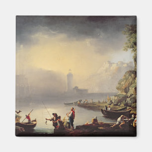 Harbour Scene Magnet