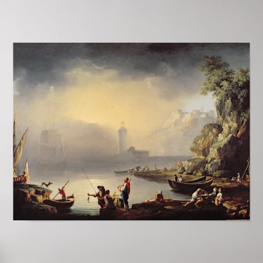 Harbour Scene Poster (Vorne)