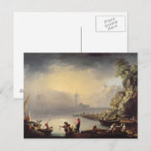 Harbour Scene Postkarte (Vorne/Hinten)