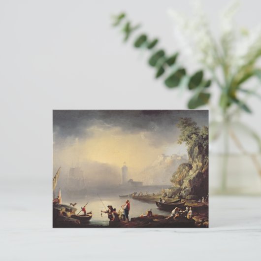 Harbour Scene Postkarte (Stehend Vorderseite)