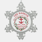 Harbour Snowflake Ornament (Vorderseite)