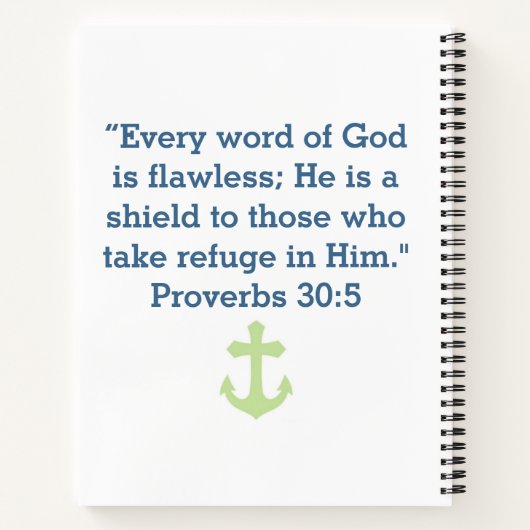 Harbour Spiral Notebook Notizblock (Rückseite)