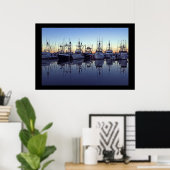 Harbour Sunrise Poster (Heimbüro)