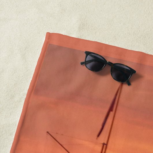 Harbour Sunset Beach Handtuch (Beispiel)