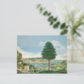 Harbour Szene mit Schloss | Jurgan Frederick Huge Postkarte (Stehend Vorderseite)