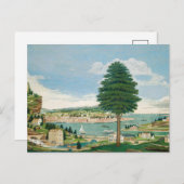 Harbour Szene mit Schloss | Jurgan Frederick Huge Postkarte (Vorne/Hinten)