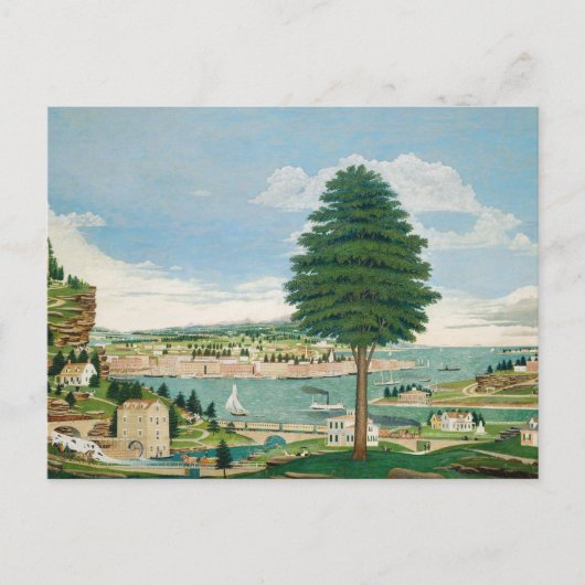 Harbour Szene mit Schloss | Jurgan Frederick Huge Postkarte (Vorderseite)