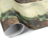 Harbour-Szene von Adam Willaerts Geschenkpapier (Rolleneckpunkt)