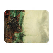 Harbour-Szene von Adam Willaerts Magnet (Horizontal)