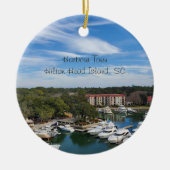 Harbour Town Hilton Head Island South Carolina Keramik Ornament (Vorne)
