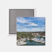 Harbour Town Hilton Head Island South Carolina Magnet (Vorderseite/Rückseite)