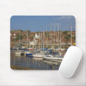 Harbour, Whitby, North Yorkshire, England Mousepad (Mit Mouse)