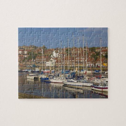 Harbour, Whitby, North Yorkshire, England Puzzle (Horizontal)