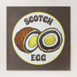 Hard Boiled Scotch Eggs UK British Snack Food Puzzle