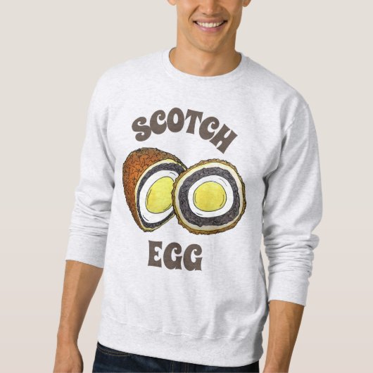Hard Boiled Scotch Eggs UK British Snack Pub Food Sweatshirt (Vorderseite)