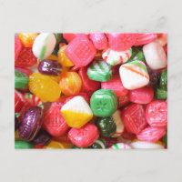 Hard Candies Postcard