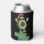 Hard Core Avocado Funny Dosenkühler (Kanne Vorderseite)
